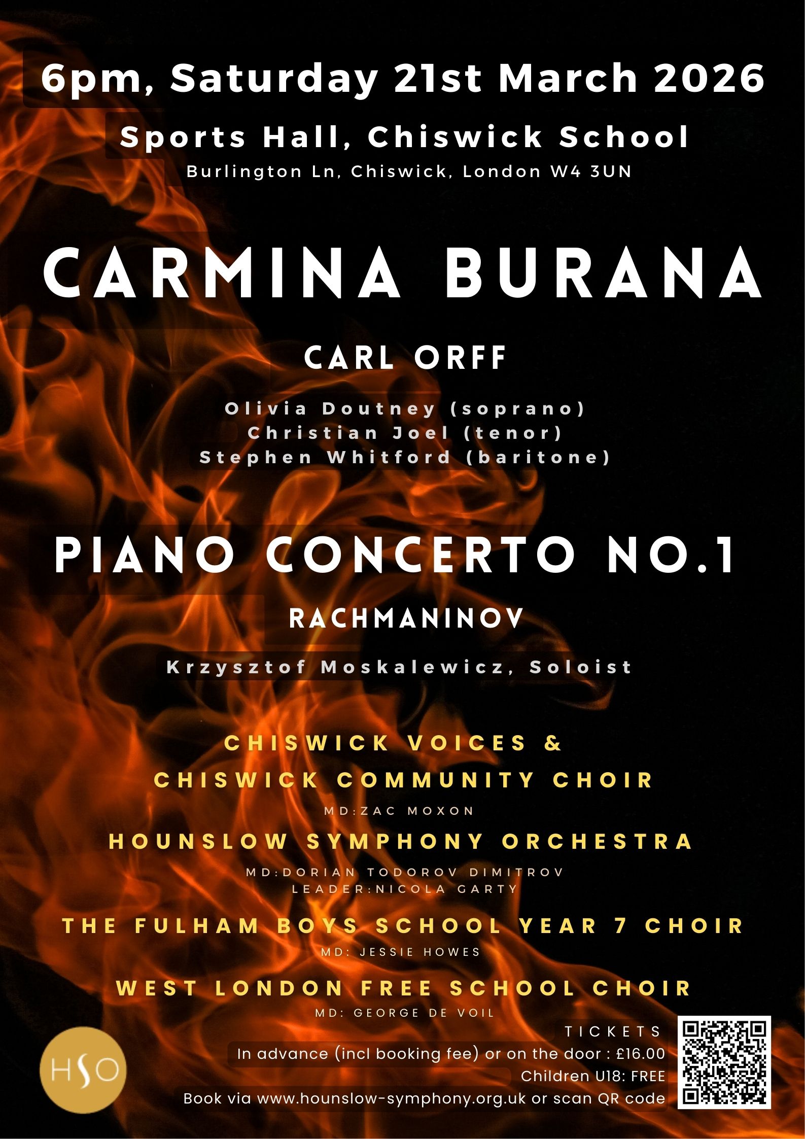 Poster Carmina Burana